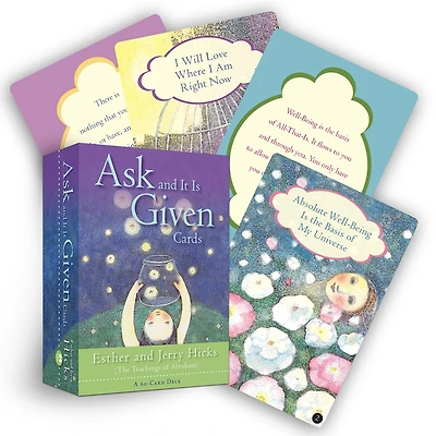 Ask And It Is Given Cards: A 60-card Deck Plus Dear Friends Card