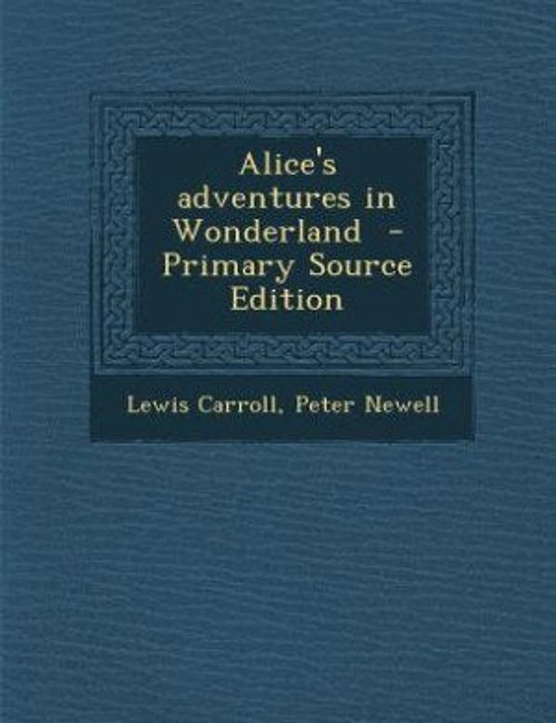 Alice's adventures in Wonderland