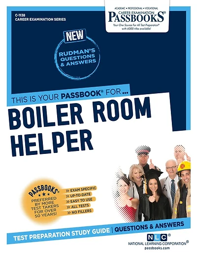 Boiler Room Helper (C-1138): Passbooks Study Guide