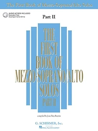 The First Book of Mezzo-Soprano/Alto Solos - Part II: Book/online Audio