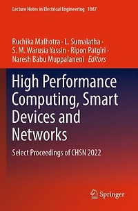 High Performance Computing, Smart Devices and Networks: Select Proceedings of CHSN 2022