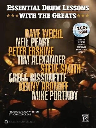 Drum Lessons With The Greats - Complete: Book And 2 Cds