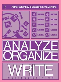 Analyze, Organize, Write