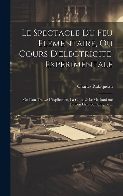 Le Spectacle Du Feu Elementaire, Ou Cours D'electricite' Experimentale: Où L'on Trouve L'explication, La Cause & Le Méchanisme Du Feu Dans Son Origine ...