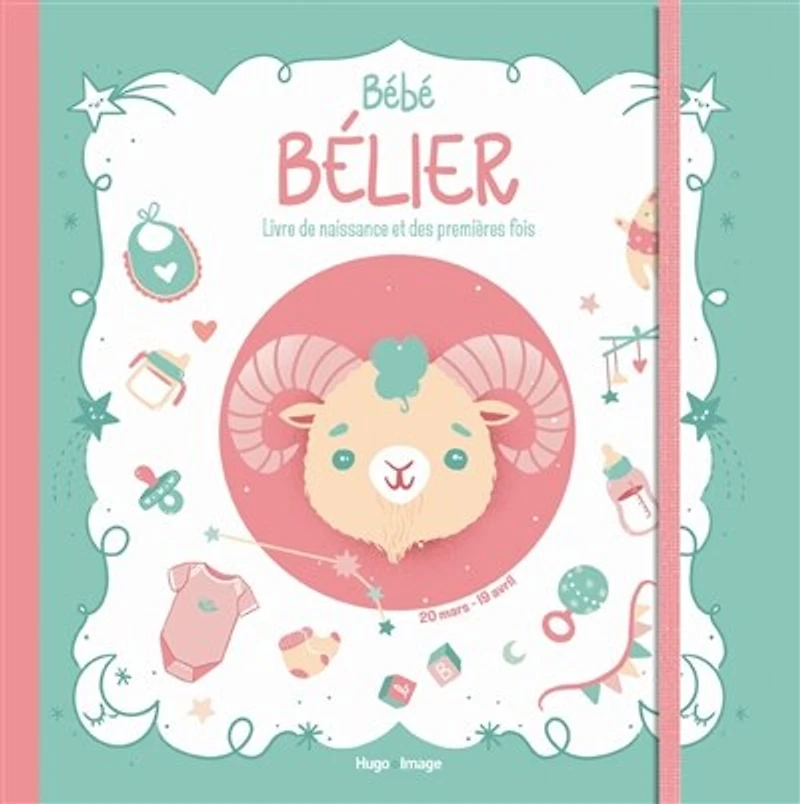 Bébé Bélier: livre de naissance et des premières fois