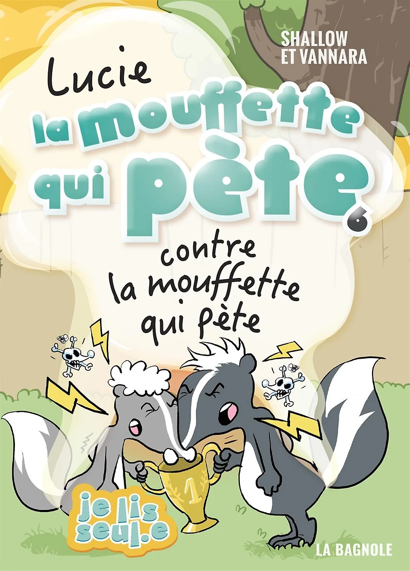 Lucie la mouffette qui pète contre