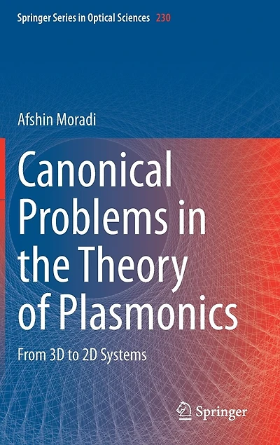 Canonical Problems the Theory of Plasmonics: From 3D to 2D Systems