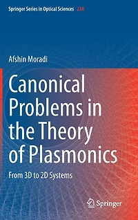 Canonical Problems the Theory of Plasmonics: From 3D to 2D Systems