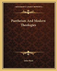 Pantheism And Modern Theologies