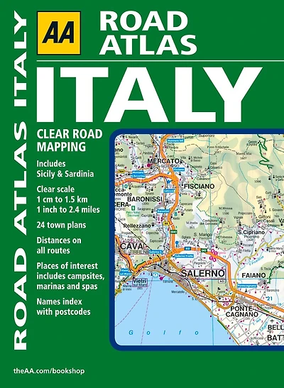 AA Road Atlas Italy