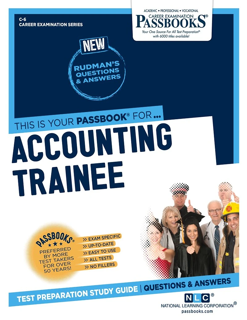 Accounting Trainee (C-6): Passbooks Study Guide