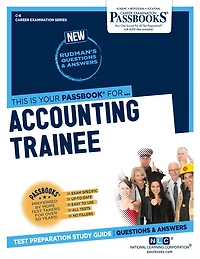 Accounting Trainee (C-6): Passbooks Study Guide