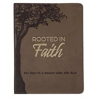 Devotional Rooted in Faith Faux Leather