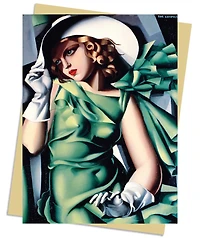 Tamara de Lempicka: Young Lady with Gloves, 1930 Greeting Card Pack: Pack of 6