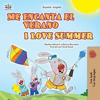 I Love Summer (Spanish English Bilingual Children's Book)