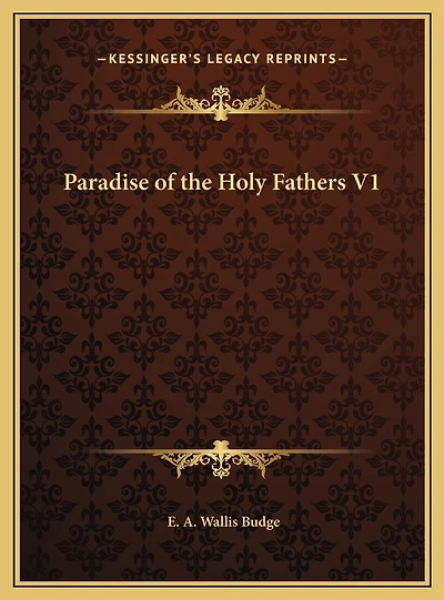 Paradise of the Holy Fathers V1