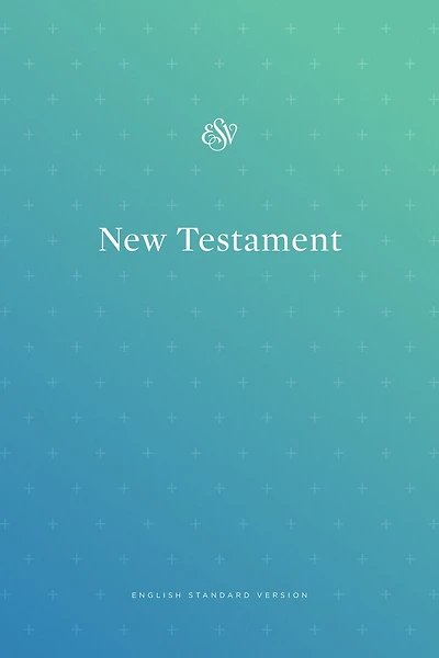 Esv Outreach New Testament (paperback, Blue)