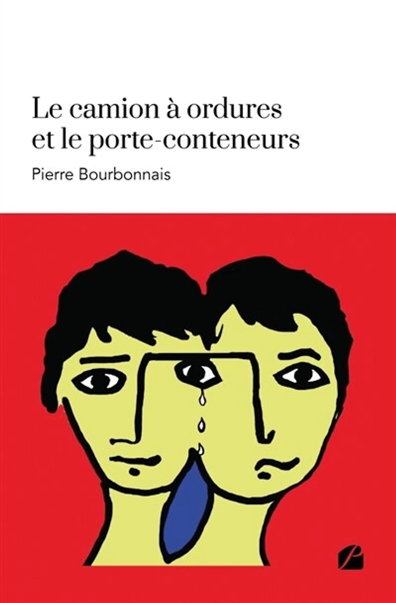 Le camion a ordures et le porte-conteneurs
