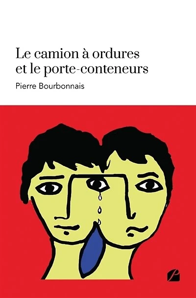 Le camion a ordures et le porte-conteneurs
