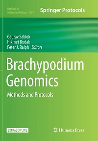 Brachypodium Genomics: Methods And Protocols