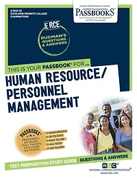 Human Resource/Personnel Management (RCE-20): Passbooks Study Guide