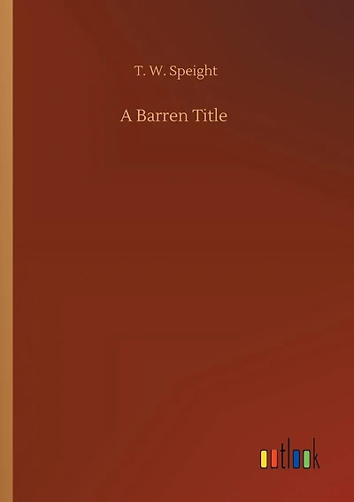 A Barren Title