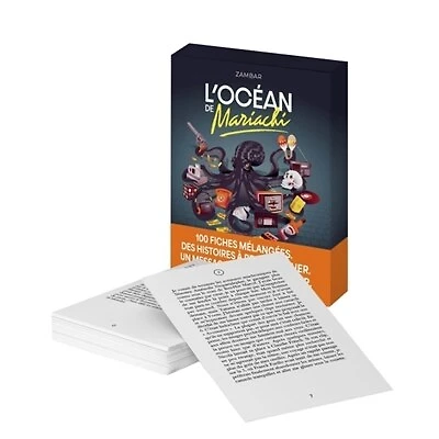 L' Océan de Mariachi: 100 fiches mélangées. Des histoires à reconstituer. Un message caché à décoder.