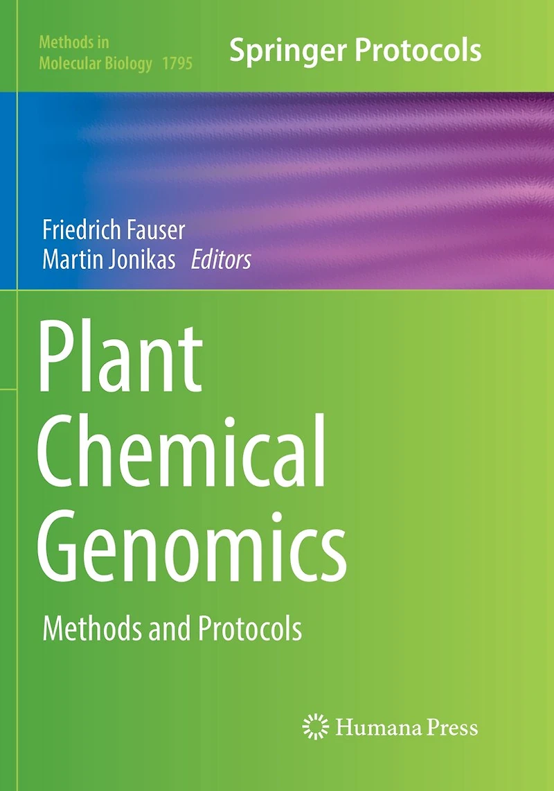 Plant Chemical Genomics: Methods And Protocols