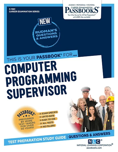 Computer Programming Supervisor (C-1961): Passbooks Study Guide