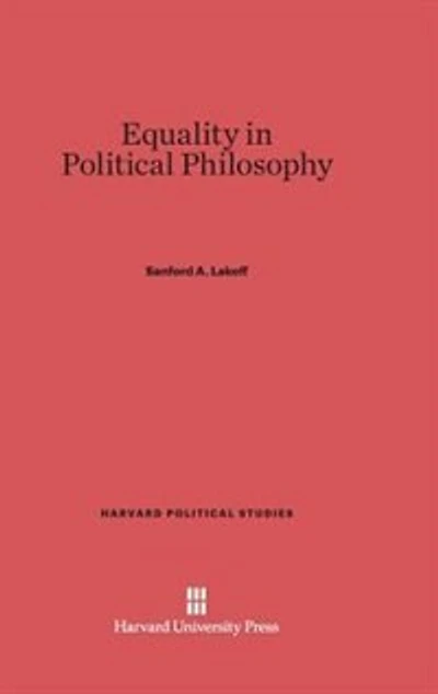 Equality in Political Philosophy