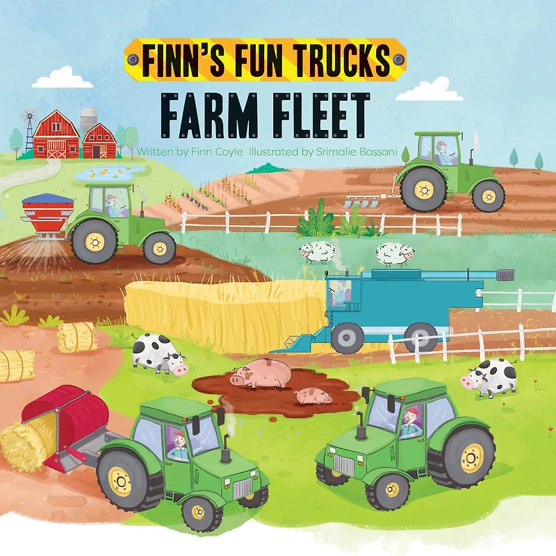 Farm Fleet: A Lift-the-Page Truck Book