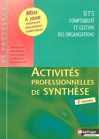Activités professionnelles de synthèse, BTS CGO 1re année: livret détachable l'élève