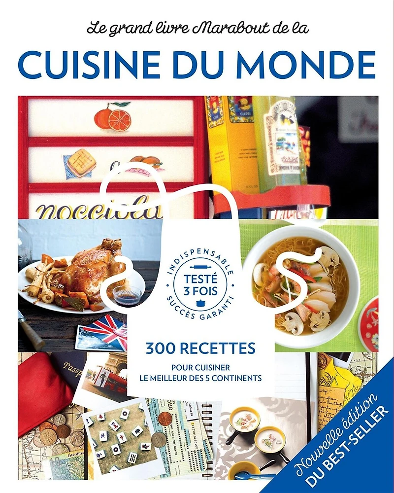 Le grand livre Marabout cuisine du monde : 600 recettes inratables: inratables