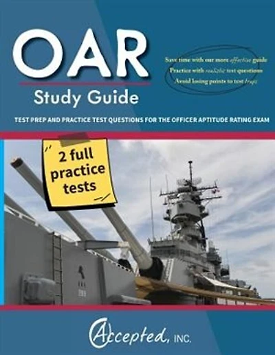 OAR Study Guide: OAR Test Prep and Practice Test Questions for the Officer Aptitude Rating Exam