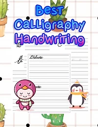 Best Calligraphy Handwriting: handwriting tracing workbook-handwriting practice paper for kids-handwriting practice sheets