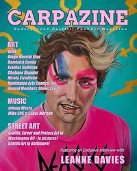 Carpazine Art Magazine Issue Number 24: Underground. Graffiti. Punk Art Magazine