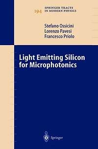 Light Emitting Silicon for Microphotonics