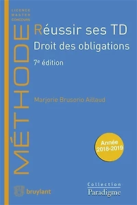 Droit des obligations: année 2018-2019