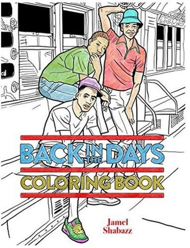 Back in the Days Coloring Book