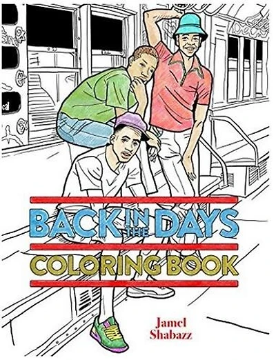 Back in the Days Coloring Book
