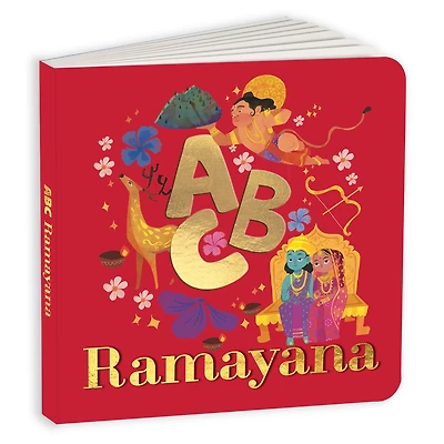 ABC Ramayana: Illustrated Alphabet Book to Discover Characters and Stories | Explore Hindu Mythology, Timeless Values, and Cultural Heritage | Chronological Sequencing | Ages 3+ [Penguin Early Learning Series]