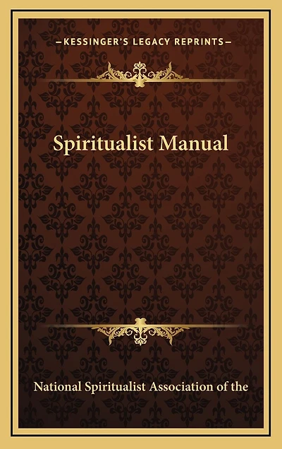 Spiritualist Manual