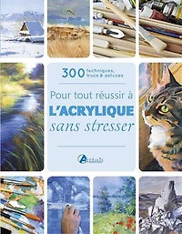 Pour tout réussir à l'acrylique sans stresser: 300 techniques, trucs & astuces