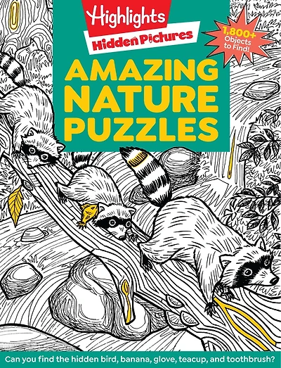 Amazing Nature Puzzles: Explore & Discover with Over 100 Fun Hidden Pictures Nature Puzzles, Celebrate the Wonders of Nature with a Nature Activity Book for Kids