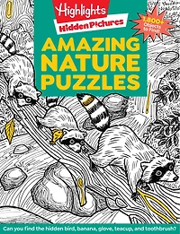 Amazing Nature Puzzles: Explore & Discover with Over 100 Fun Hidden Pictures Nature Puzzles, Celebrate the Wonders of Nature with a Nature Activity Book for Kids