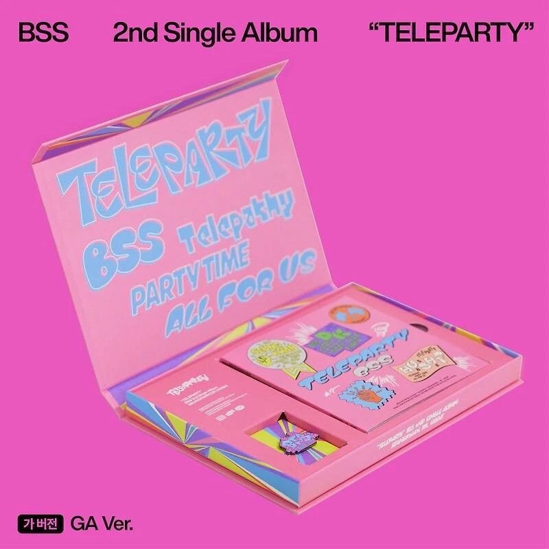 2nd Single Album 'Teleparty' (GA Version) by BSS (Seventeen) (1 CD)