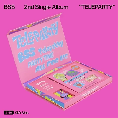 2nd Single Album 'Teleparty' (GA Version) by BSS (Seventeen) (1 CD)
