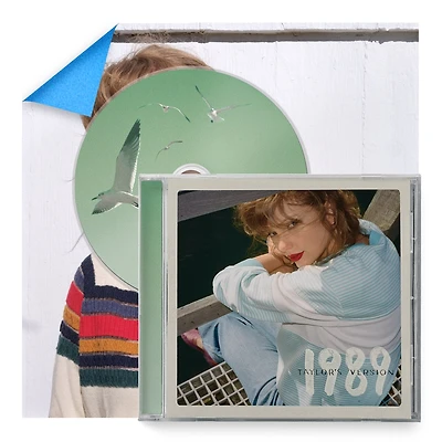 1989 (Taylor's Version) by Taylor Swift (Aquamarine Green Deluxe Poster Edition) (Indigo Exclusive) (1 CD)