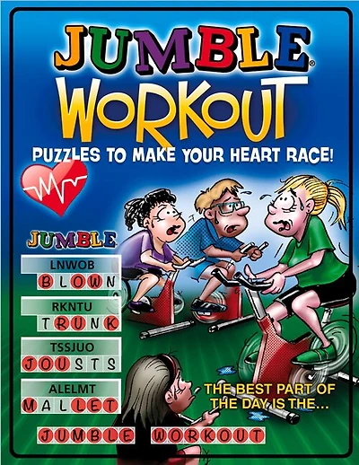 Jumble® Workout: Puzzles To Make Your Heart Race!