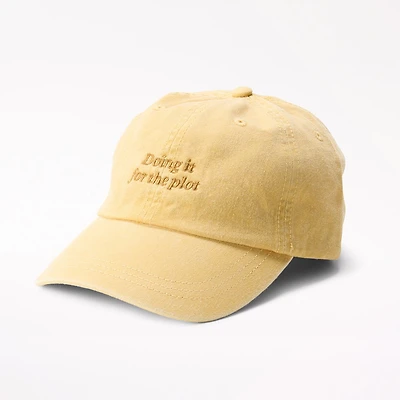 Ball Cap, Doing it for the Plot, Mustard